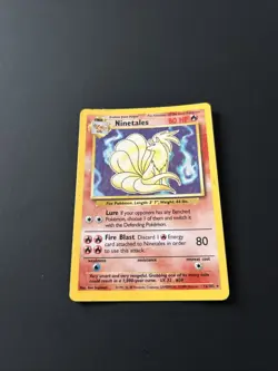 1999 Pokemon Ninetales Base Set Holo 12/102 WOTC - Image 2