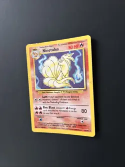 1999 Pokemon Ninetales Base Set Holo 12/102 WOTC - Image 4