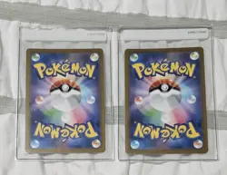 Vaporeon & Leafeon Yu Nagaba Japanese Pokemon TCG Cards Lot - 2 Nintendo Cards - Image 2