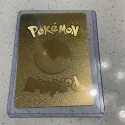 Pokemon Ultra Pikachu GX Gold Metal Custom Promo Holo Card SM232 1500000 HP - Image 2