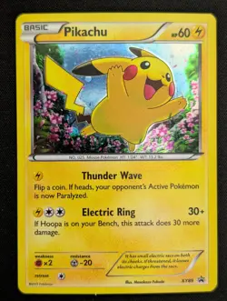 Pikachu (Collector Chest) XY89 XY Promos Holo Pokemon TCG LP - Image 1