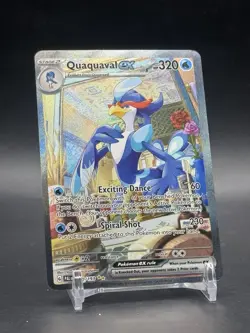 QUAQUAVAL EX 260/193 Special Illustration Rare Pokemon Paldea Evolved NM - Image 1