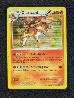 2013 Pokemon CHARIZARD #19/113 Legendary Treasures Unlimited Holo Rare English - Image 1