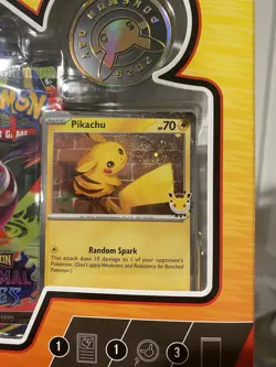 Pokemon Day 2026 Collection 30 Year Commemorative LOT OF 3 Sealed SWIRL COSMOS - Image 2