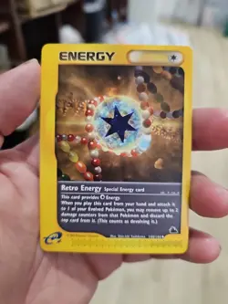 Retro Energy 144/144 Pokemon - Skyridge NM-MINT PACK FRESH! PSA WORTHY! - Image 1