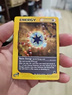 Retro Energy 144/144 Pokemon - Skyridge NM-MINT PACK FRESH! PSA WORTHY! - Image 3