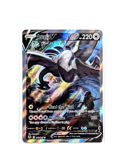 Lugia V 186/195 Alternate Full Art Holo SWSH Silver Tempest POKEMON TCG EN NM/M - Image 1