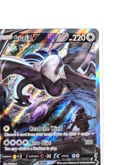 Lugia V 186/195 Alternate Full Art Holo SWSH Silver Tempest POKEMON TCG EN NM/M - Image 3