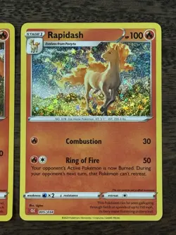 Ponyta 004/034 + Rapidash 005/034 – Pokemon TCG Classic Collection CLC – NM - Image 3