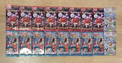 Pokemon TCG JPN Packs Glory of Team Rocket, Terastal, Mega Brave 18 Total Packs - Image 1
