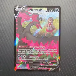Pokemon TCG Galarian Moltres V TG20/TG30 Astral Radiance Ultra Rare Holo - Image 1