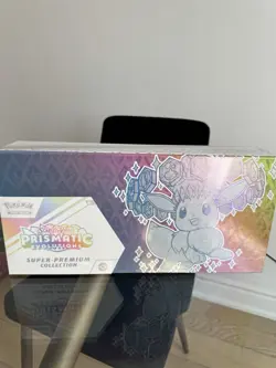 Pokemon Prismatic Evolutions Super Premium Collection Box SPC Factory Sealed - Image 1