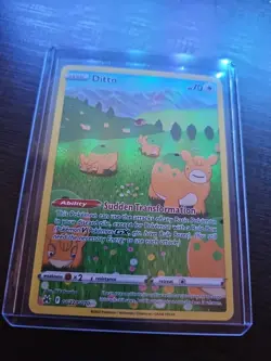 Pokemon TCG Ditto GG22/GG70 Full Art Ultra Rare Crown Zenith - Image 1