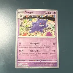 Pokemon - Gengar 094/165 - REVERSE HOLO- Scarlet & Violet MEW EN 151 - NM - Image 1