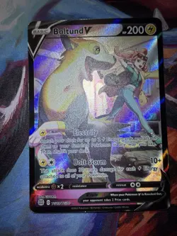Pokemon TCG Boltund V TG13/TG30 Swsh09: Brilliant Stars Ultra Rare Full Art Holo - Image 1