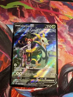 Serperior V TG13/TG30 Trainer Gallery Pokemon Silver Tempest Full Art NM - Image 1