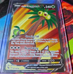 Pokemon Alolan Exeggutor V (Full Art) 071/078 Pokemon Holo - Image 1
