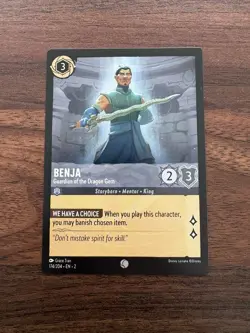Benja Guardian Of The Dragon Gem 174/204 Disney Lorcana NM - Image 1