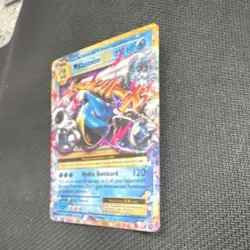 Pokemon M Blastoise EX Ultra Rare Holo Evolutions 22/108 HP220 Mega Card - Image 2
