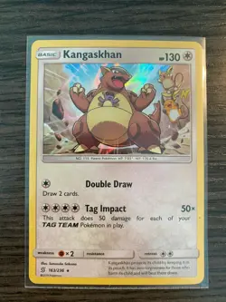 Kangaskhan 163/236 - Rare Holo Pokemon Card - Unified Minds Set *PACK FRESH* - Image 1