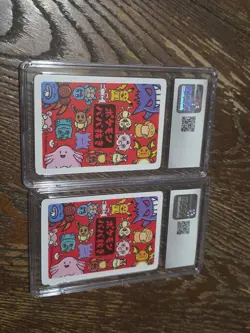 CGC 10 Gem Mint Squirtle And Ditto Old Maid 2019 Japanese Pokemon Card X-2 - Image 2