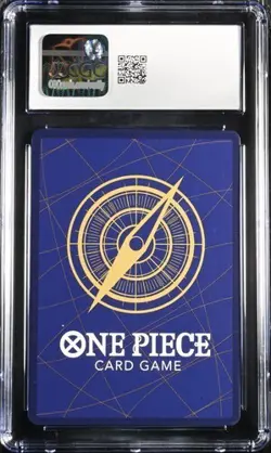 CGC 10 One Piece Chinese Card Game Exclusive 3rd Anniversary Nami OP11-054 SR（2） - Image 2