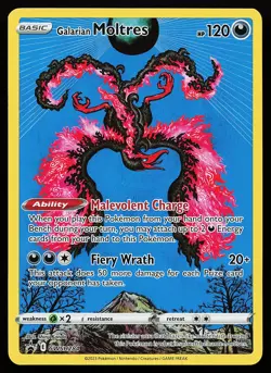 Galarian Moltres SWSH284 Holo Sword & Shield Promo Pokemon Card - Image 1
