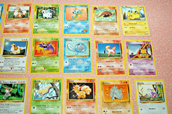 35 Vintage Pokemon Card Lot 1999 WOTC Base Set Jungle Fossil Common Uncommon LP - Image 3
