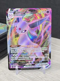 Pokemon Card TCG Espeon VMAX 065/203 Ultra Rare Holo Evolving Skies 2021 NM - Image 3