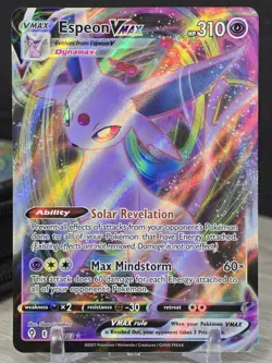Pokemon Card TCG Espeon VMAX 065/203 Ultra Rare Holo Evolving Skies 2021 NM - Image 5