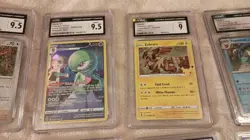Lot of 18 Graded Pokemon Card Slabs CGC AGS | Mew ex Gold, Gengar Holo, Pikachu - Image 3