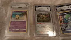 Lot of 18 Graded Pokemon Card Slabs CGC AGS | Mew ex Gold, Gengar Holo, Pikachu - Image 4