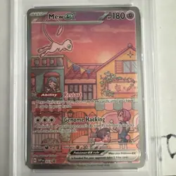 Mew ex 053 Sv: Scarlet & Violet Promo Cards Holo PSA 9 - Image 2