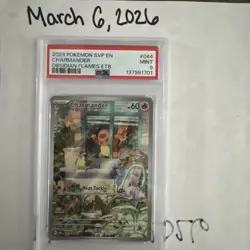 Charmander 044 Sv: Scarlet & Violet Promo Cards Holo PSA 9 - Image 1
