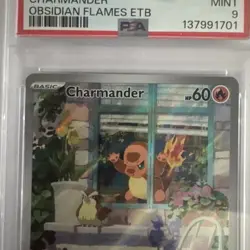 Charmander 044 Sv: Scarlet & Violet Promo Cards Holo PSA 9 - Image 3