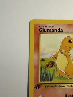 1st Edition German Charmander 46/102 Base Set - Pokemon Card - NM - - Image 2