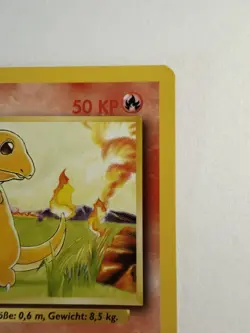 1st Edition German Charmander 46/102 Base Set - Pokemon Card - NM - - Image 3