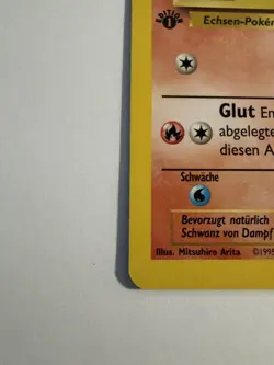 1st Edition German Charmander 46/102 Base Set - Pokemon Card - NM - - Image 5