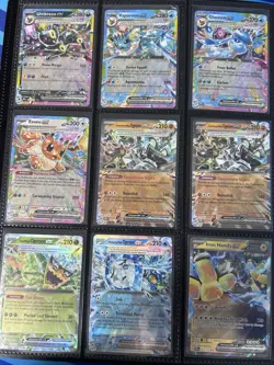 Binder Lot of 195 Ultra Rare Ex V Vmax Full Art Pokemon Cards NM/M - Image 2