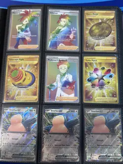 Binder Lot of 195 Ultra Rare Ex V Vmax Full Art Pokemon Cards NM/M - Image 3