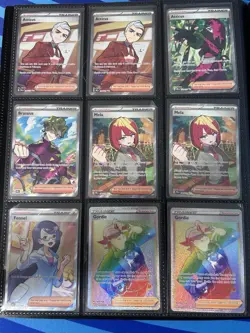 Binder Lot of 195 Ultra Rare Ex V Vmax Full Art Pokemon Cards NM/M - Image 4