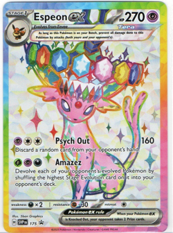 Espeon ex SVP175 Sv: Scarlet & Violet Promo Cards Holo - Image 1