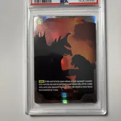 2025 Godzilla Card Game EBP01 072+ GIGAN (2022) SP PSA 10 English - Image 2