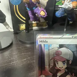 Hilda 164/086 Full Art Ultra Rare White Flare Holo Pokemon TCG Card LPCondition - Image 3