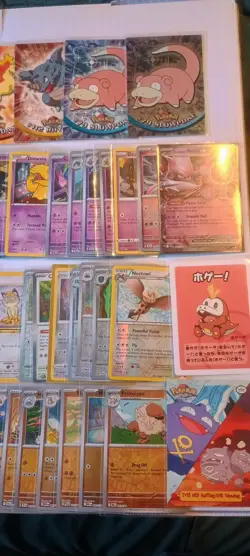 Pokemon Card Collection Lot Topps, Mew v Mewtwo, Snorlax - Image 4