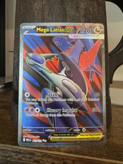 Pokemon Mega Latias ex 163/132 Me01: Mega Evolution Ultra Rare Holo English Card - Image 1