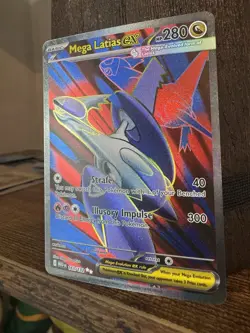Pokemon Mega Latias ex 163/132 Me01: Mega Evolution Ultra Rare Holo English Card - Image 2