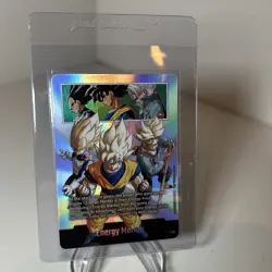 Son Goku E-92 Energy Marker Manga Promo Dragon Ball Card English Fusion - Image 1