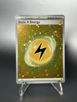 Basic Lightning Energy (Cosmos Holo) 004 Sve: 151 - Pokemon Card (4 Swirls) - Image 1