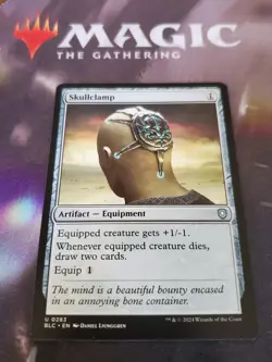Mtg. Skullclamp. Commander: Bloomburrow. Lp - Image 1